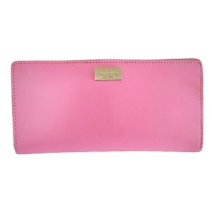 kate spade Large Pink Leather Bifold Wallet